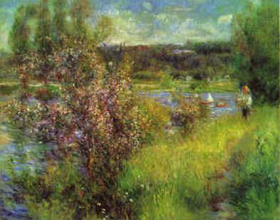 Pierre Renoir The Seine at Chatou
